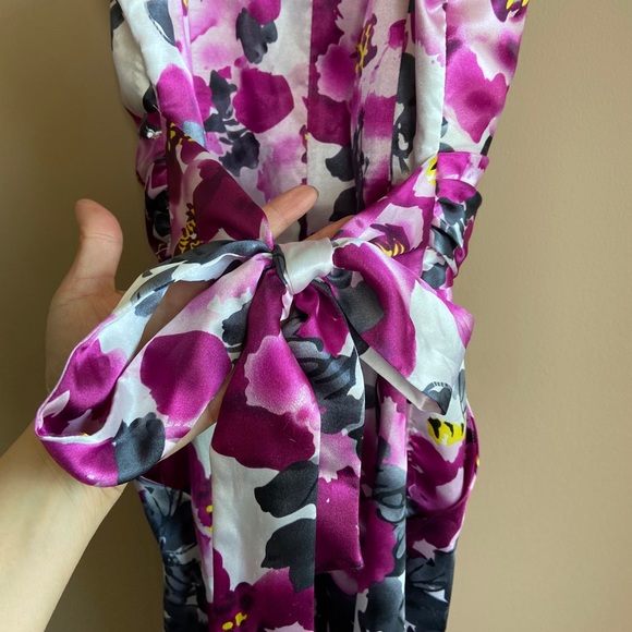 Floral party dress, size 10 - Picture 5 of 6